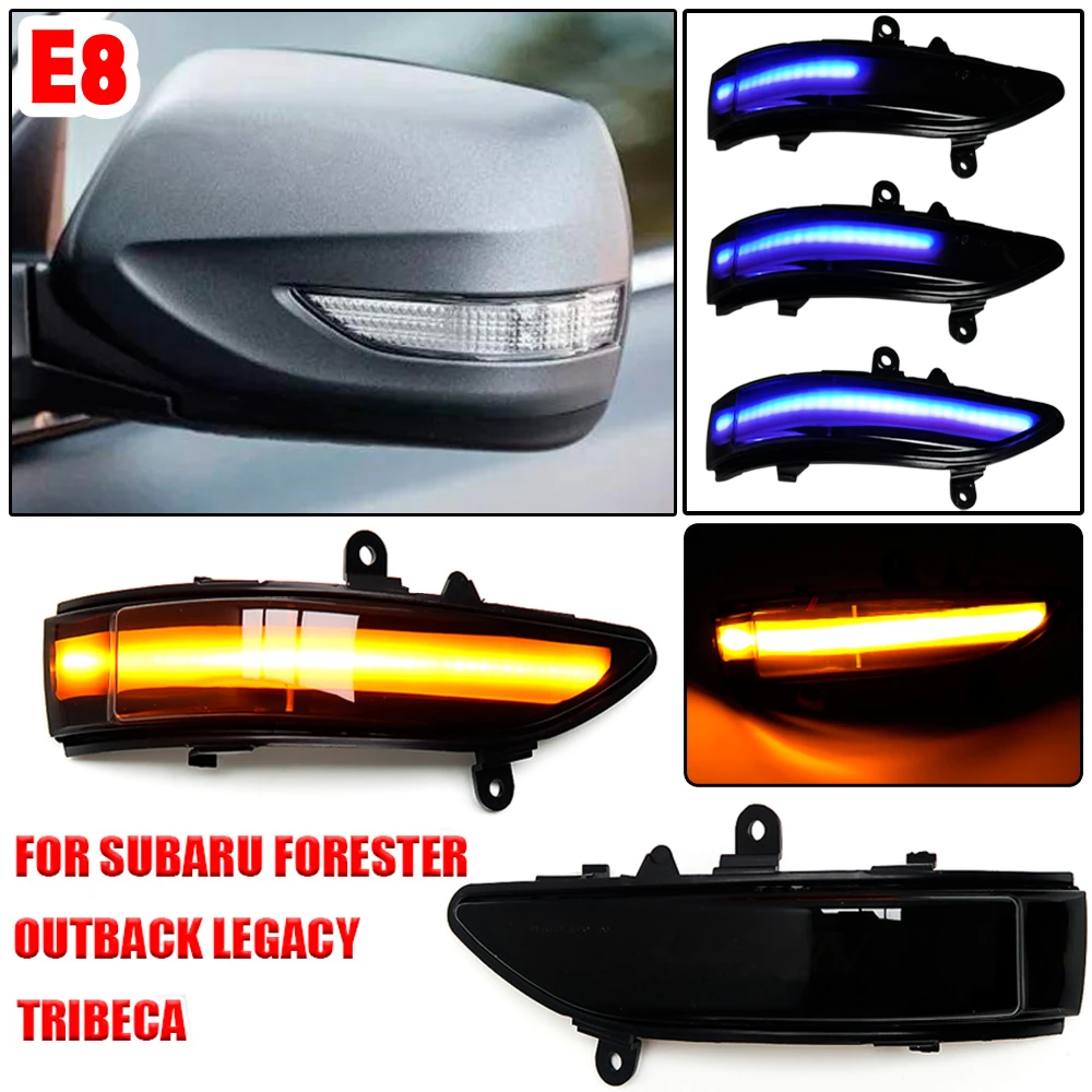 Led Rear View Mirror Turn Signal Indicator Light For Subaru Forester