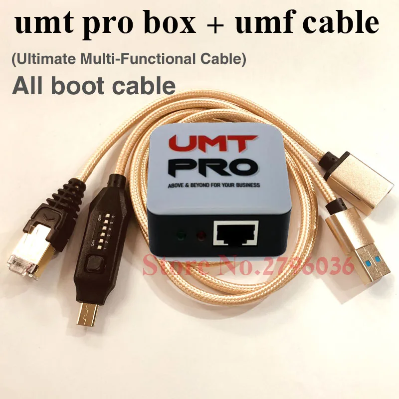 

2020 latest original UMT Pro 2 Box ( UMT BOX + AVB BOX ) 2 IN 1 + UMF All boot cable