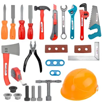 

22Pcs/Set Boys Plastic Repair Tools Kit Set Boys Kids Pretend Play Educational For Kids Children Toy