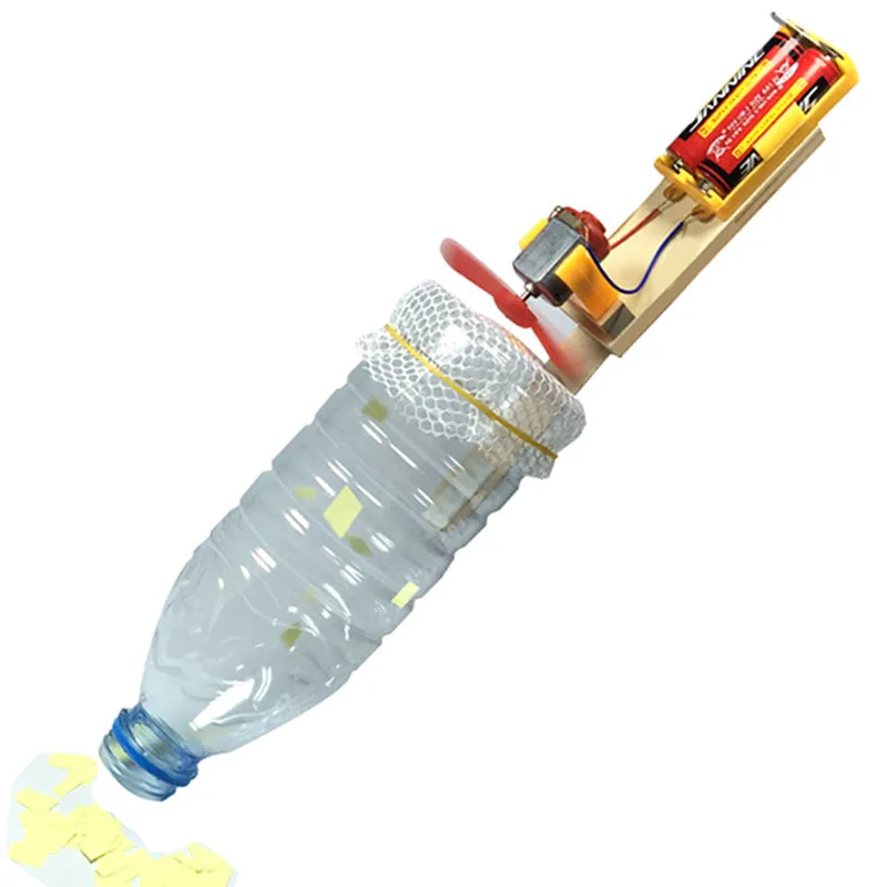 

DIY Creative Vacuum Cleaner Science Experiment Toy Children Handmade Homemade Material Science And Technology Small Production I