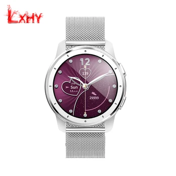 

MX11 Smartwatch 2020 IP68 Waterproof Bluetooth Call Heart Rate Monitor Blood Presssure Fashion Smart Watch Women Android PK GT2
