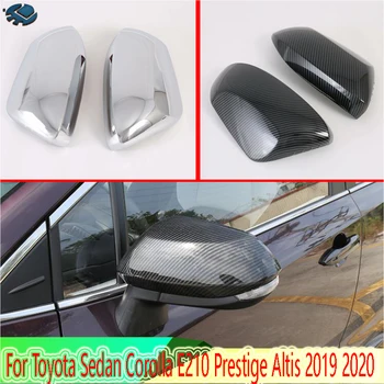 

For Toyota Sedan Corolla E210 Prestige Altis 2019 2020 Car Accessories Door Side Mirror Cover Trim Rear View Cap Overlay Molding