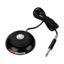 Circluar ножной переключатель для тату из нержавеющей стали педаль татуировки для тату машины противоскользящие полосы поверхности Увеличивает трение