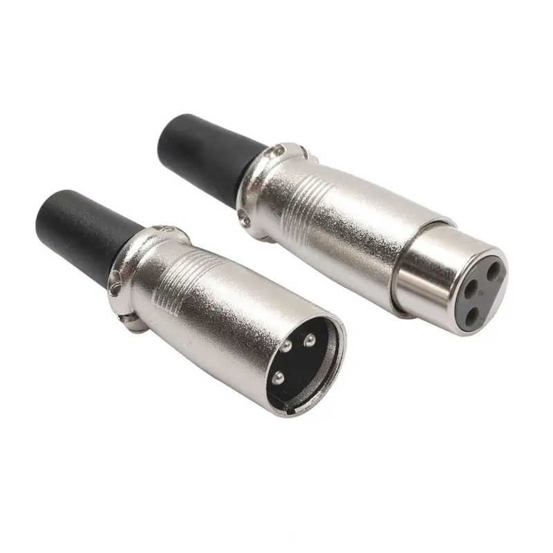 ABKT-1 пара 3 Pin XLR мужчин и женщин MIC змея разъем аудио микрофонный кабель Разъем