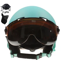 LOCLE CE сертификация лыжный шлем цельно-формованные уличные спортивные очки для взрослых и детей лыжный шлем сноуборд шлем