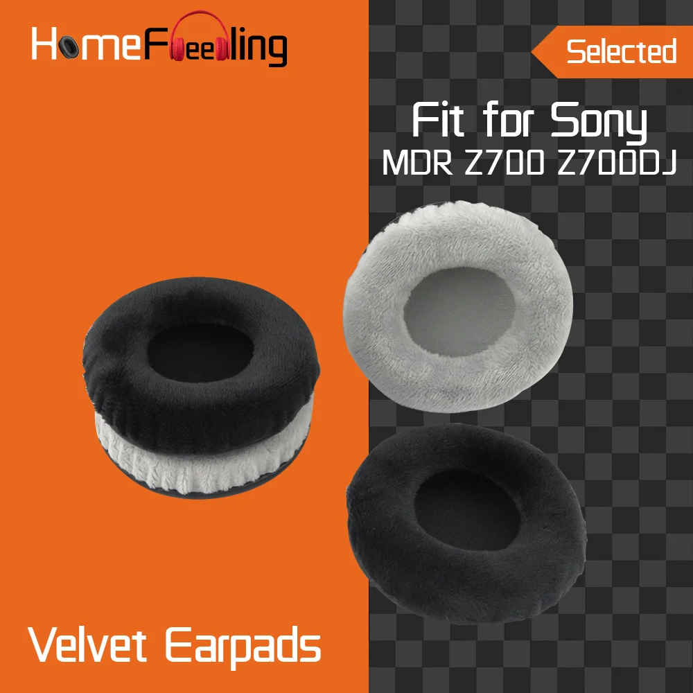 Homefeeling Earpads for Sony MDR Z700 Z700DJ Headphones Earpad Cushions Covers Velvet Ear Pad Replacement