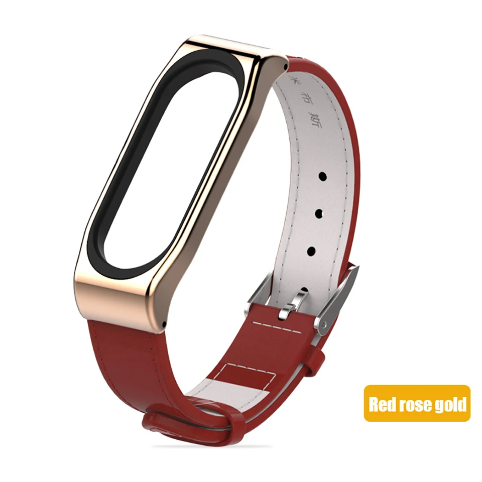 Смарт-часы 4 браслета mi band 3 Замена ремешка на запястье кожаный ...