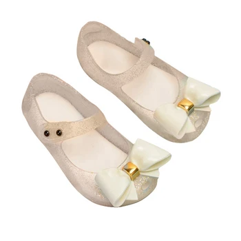 

1Pair Kids Girls Sandals Cartoon Cute Fashion Children's Breathable Shoes Bow Jelly Shoes Princess Shoes Children's Sandals