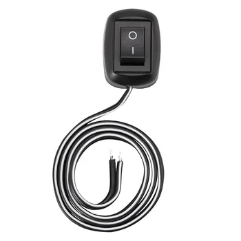 

Car DIY Switch Water Drop Shape Button Switch OFF/ON DC 12V For Fog Lights, DRL, LED Light Bar, etc