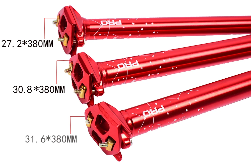HONSUN 27,2 30,8 31,6*380 мм велосипедная Подседельный штырь ударопрочный CNC Сплав Горный шоссейный велосипед Подседельный штырь велосипедные аксессуары Запчасти