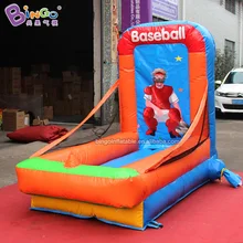Заводской магазин 2,5x1,3x2 м надувной бейсбольный метательный Тип для взрослых детей игрушка стрельба батут