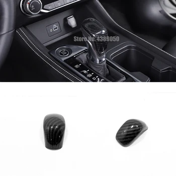 

For Nissan Sentra 2020 2021 Accessories ABS Matte/Carbon Fibre Car Gear Shift Lever Knob Handle Cover Trim Sticker Styling