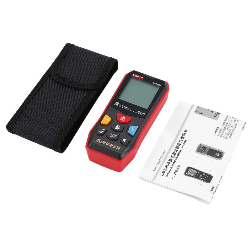 UNI-T Laser Distance Meter Handheld Mini Laser Rangefinder Digital LCD Tape Range Finder Diastimeter Measure 45M 50M 60M LM45E UNI-T Laser Distance Meter Handheld Mini Laser Rangefinder Digital LCD Tape Range Finder Diastimeter Measure 45M 50M 60M LM45E
