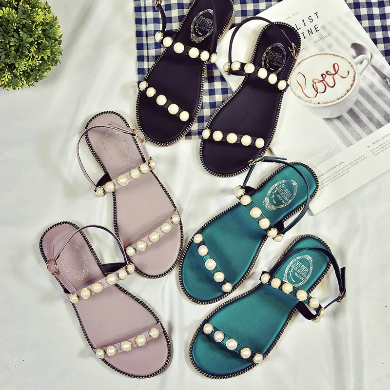 

Ladies Flat Toe Sandals Wedge Women Summer Shoes Women's Sandals