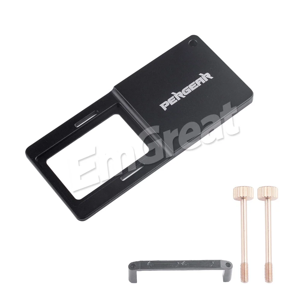 Pergear Ручной штатив для GoPro Hero 7 6 5 4 3 + Yi 4k камера DJI Osmo Feiyu Zhiyun Smooth 4|plate adapter|mount adapter for
