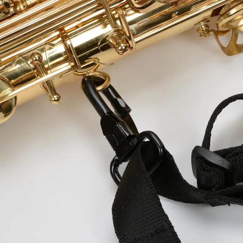 Premium Genuine Leather Double Shoulder Strap for Saxophone - 4.8CM Width
