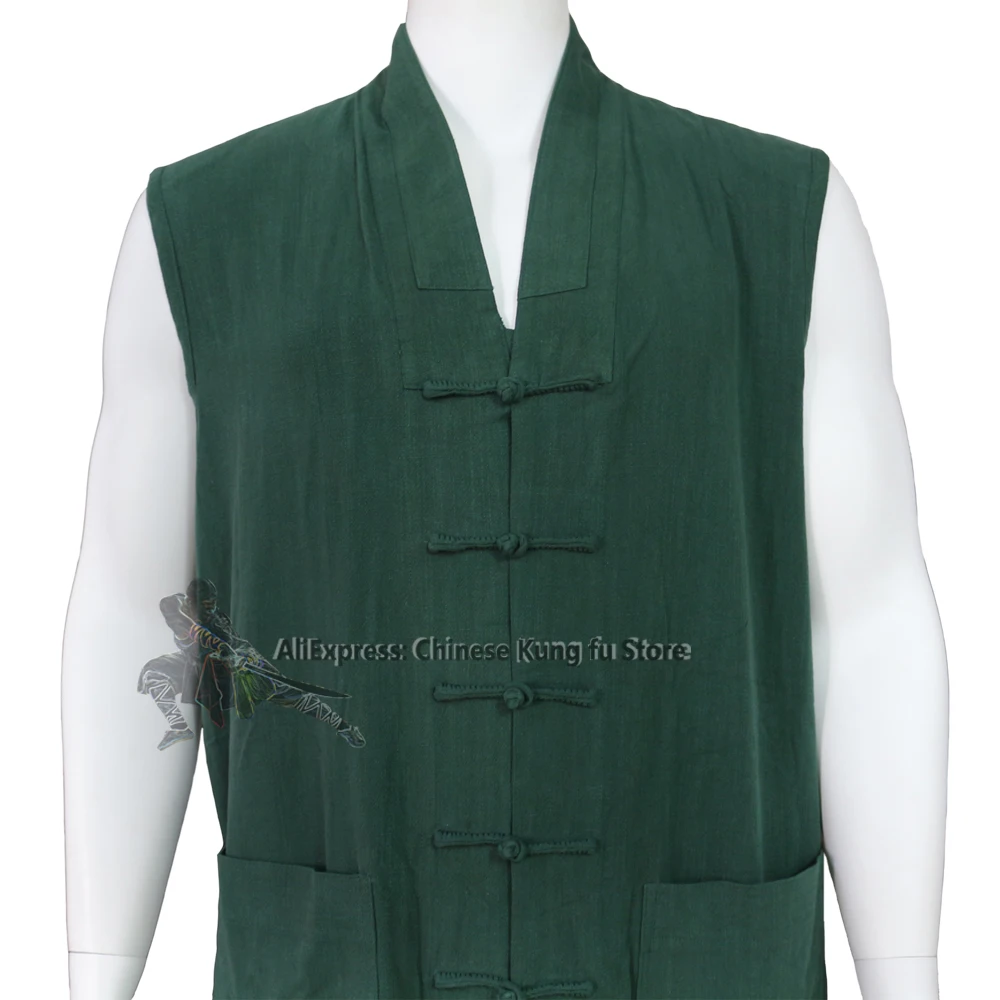 墨绿压花棉马甲4 副本