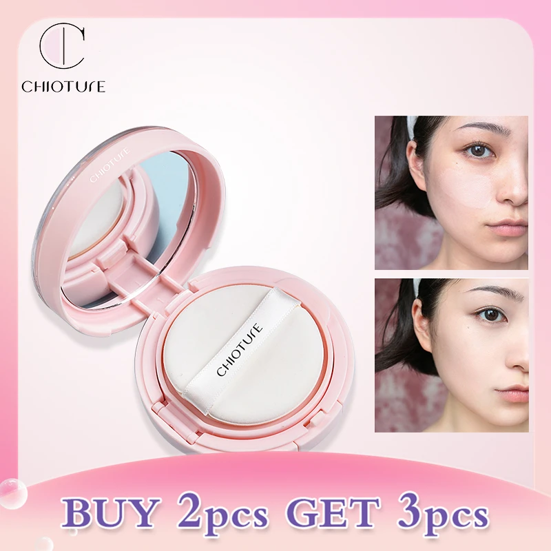 

CHIOTURE Air Cushion BB Cream Isolation BB Nude Concealer Oil Control Moisturizing Liquid Foundation CC Cream Brighten Concealer