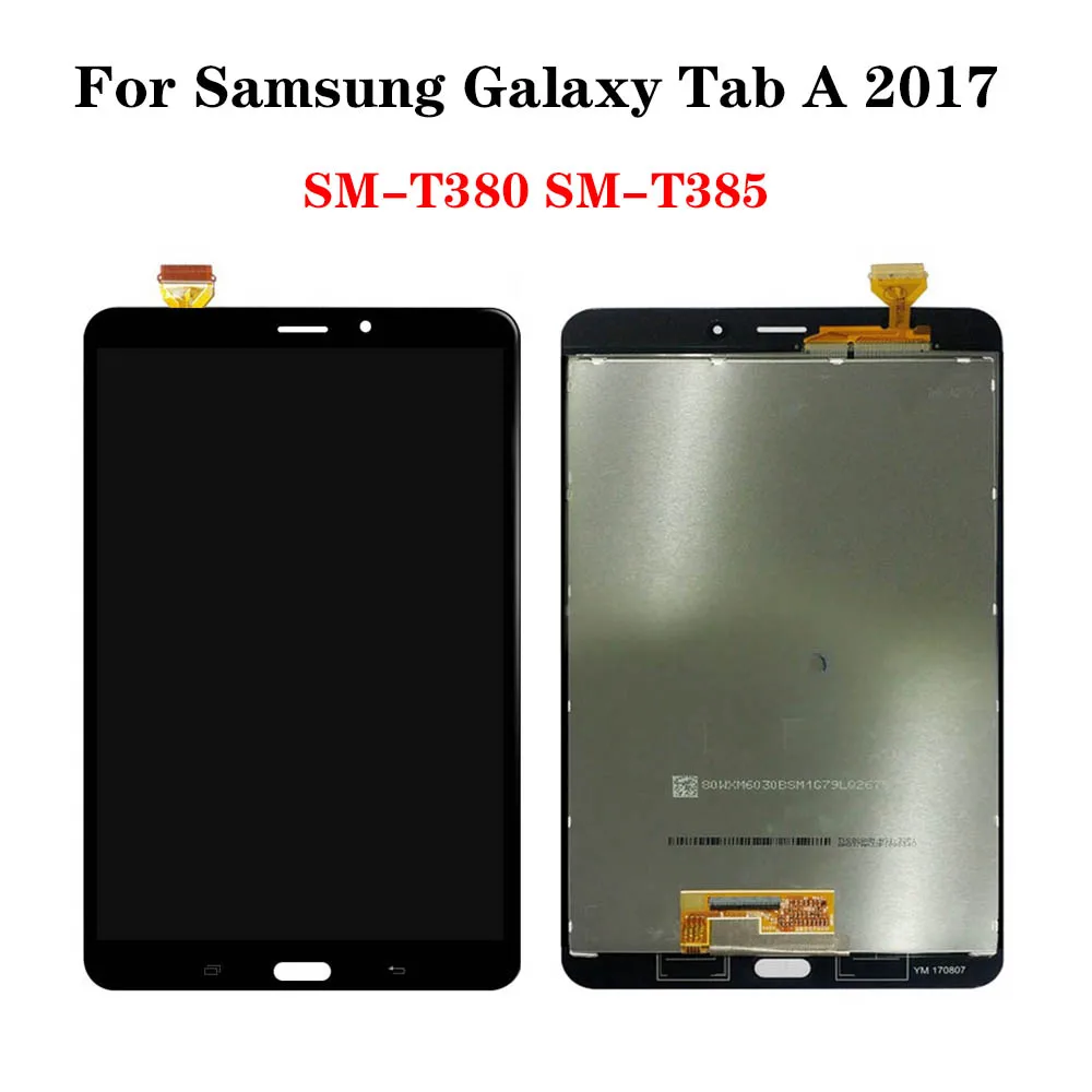 

8.0" For Samsung Galaxy Tab A 2017 SM-T380 SM-T385 T380 T385 Wifi LCD Display Touch Screen Digitizer With Frame