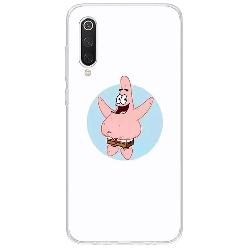 Чехол для телефона с изображением Губки Боба Xiao mi Red Note 87 7S 7A 6 S2 GO K20 Pro + 6A 6X 5X A1 CC 9 8