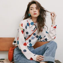 Fashion Print women shirts Simple Chiffon shirt plus size women tops 2020 New Womens tops and blouses High quality women blouses Fashion Print women shirts Simple Chiffon shirt plus size women tops 2020 New Womens tops and blouses High quality women blouses