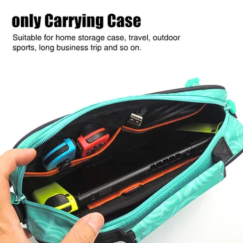 

Carrying Case Travel Portable Nylon Storage Bag Soft Game Console For Switch Home Storage Case Outdoor Sports Business Trip
