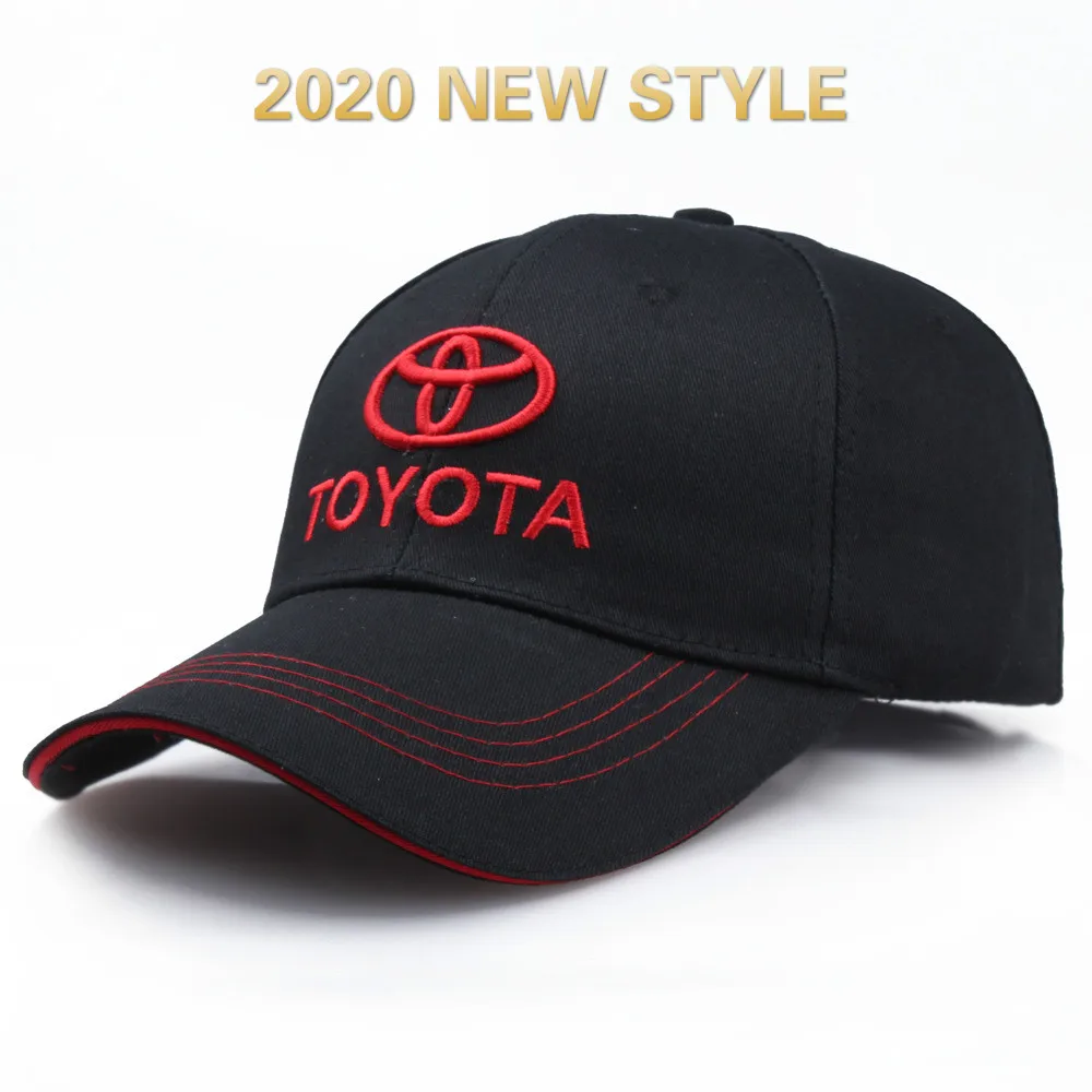 

2020 New Fashion High Quality Baseball Cap Toyota Embroidery Casual Bone Snapback caps Hat Racing Cap logo Motorcycle Sport hat