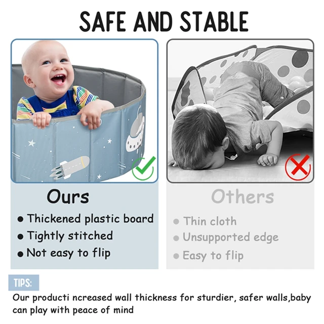 1Set Folding Baby Toys Ball Pool Portable Baby House Ocean Indoor Outdoor Games Kids Playing House Room Decor Baby Birthday Gift 2