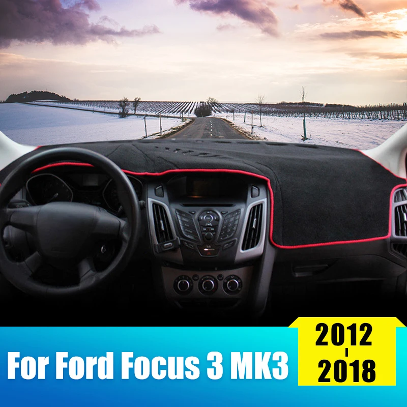 Коврик для приборной панели Ford Focus 3 2012 2013 2014 2015 2016 2017 2018 | Автомобили и мотоциклы