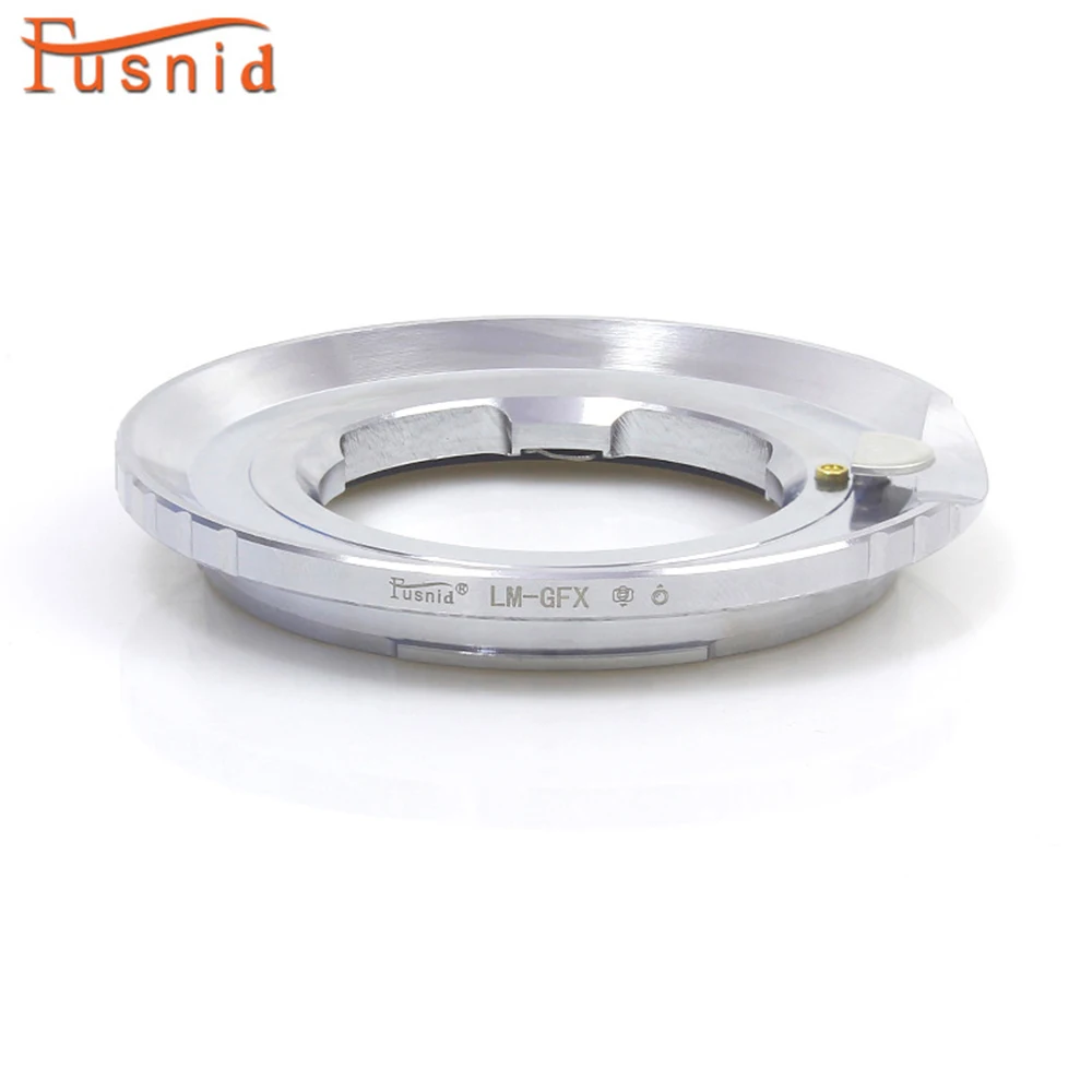 Anello Convertitore Adattatore Obiettivo Lm-Gfx Per Obiettivo Attacco Leica Lm Adatto Per Fotocamera Fujifilm Gfx Mount Gfx 50S/Gfx50R/Gfx 100