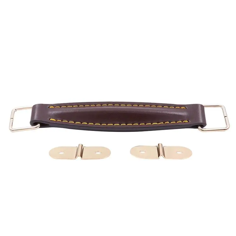 

Amplifier Leather Handle Strap For Marshall AS50D AS100D Guitar AMP Speaker Cabinet(Brown)