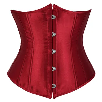 

Women Top Plus Size S-6XL Gothic Underbust Corset And Waist Cincher Bustiers Top Workout Shape Body Belt Sexy Lingerie Corsets
