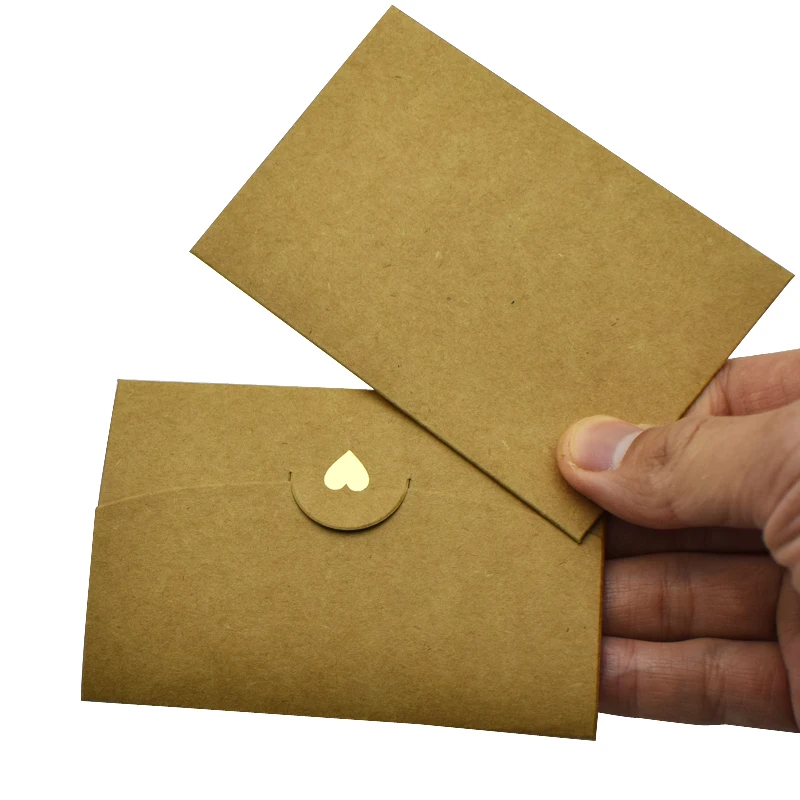 Paper Envelopes 20pcs Mini Small Greeting Card Name Card Envelope for Letter Wedding Invitation