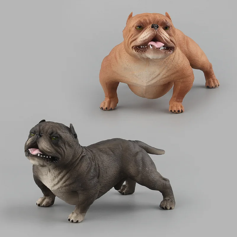

Animal Model Toy Model Dog Decoration Model Ornaments Bulldog Model Multi--Selectable