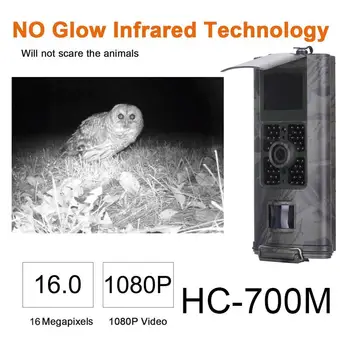 

IR Hunting Camera Portable Multifunctional HC-700M Trail 1080p HD 2G MMS GPRS 16MP Photography 0.5s Hunting Camera Animal