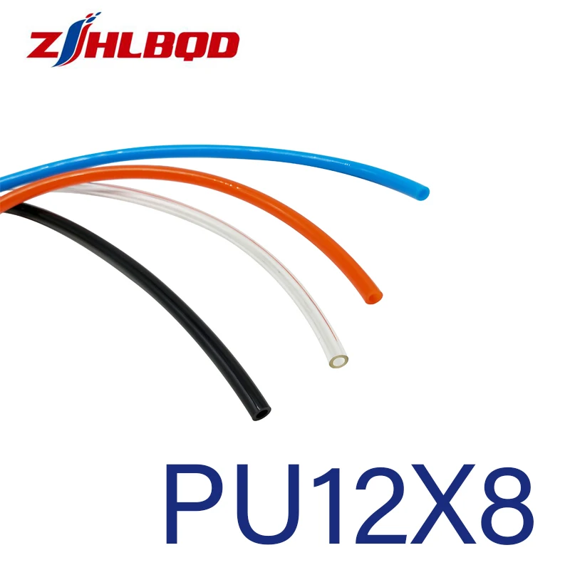 

1M Four Color PU Tube ODXID 12X8mm Air Pipe Polyurethane Tubing for Compressor Pneumatic Parts
