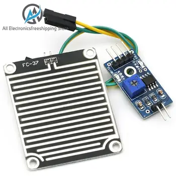 

Snow/Raindrops Detection Sensor Module Rain Weather Module Humidity For Arduino