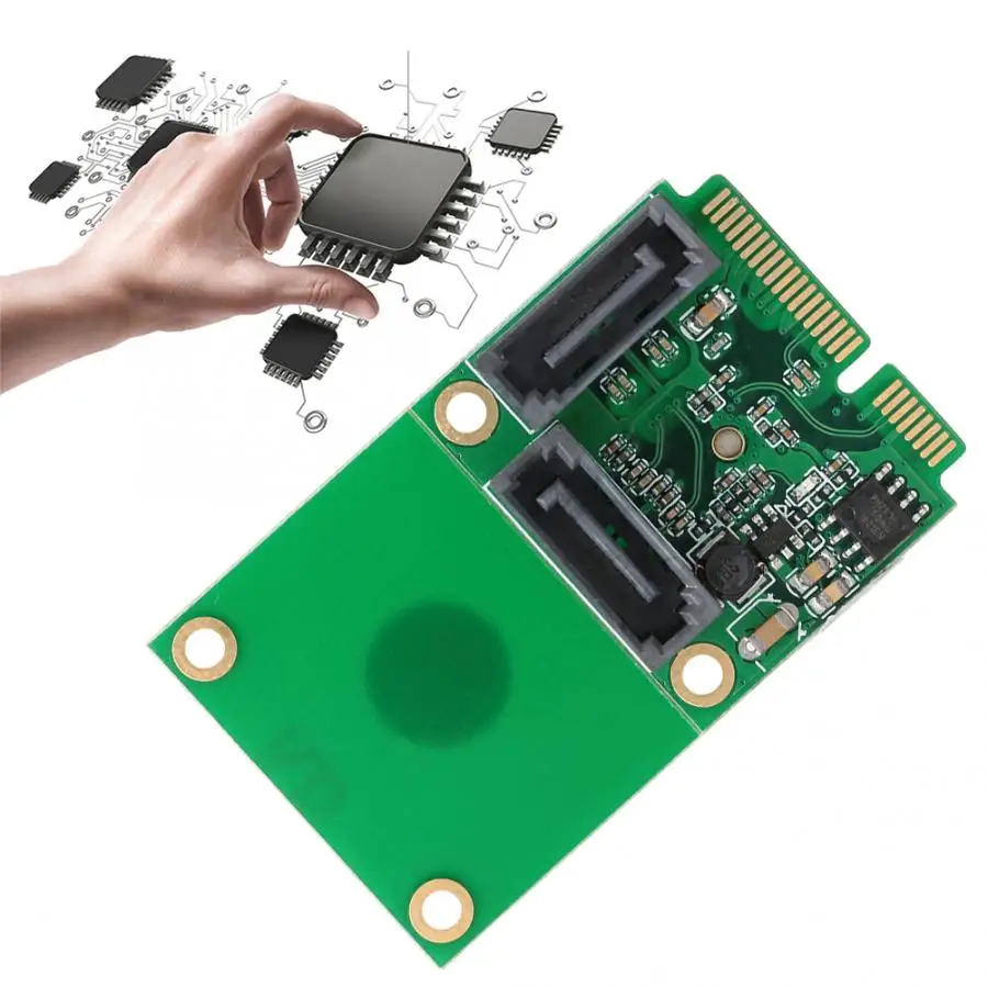 Мини PCI-E к SATA3 карта расширения SATA3.0 карта мини PCIE адаптер для жесткого диска диск расширения