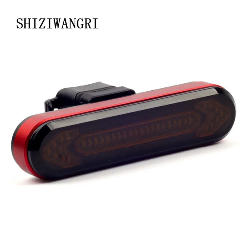 

New Smart Rear Bike Light With wireless remote control USB Rechargeable Safety Warning Road MTB Bicycle Cycling Taillight