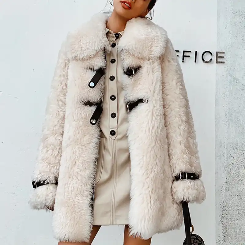 sheep fur jacket
