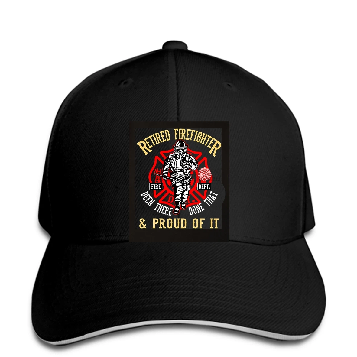 Летняя классная бейсболка с надписью «Proud Fireman Retirement Gift& quotRetired Firefighter_»