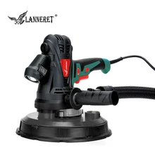 POSENPRO полировщик стен Гипсокартон Шлифовальный станок 900 Вт 1280 Вт переменная скорость ручной наждачной бумаги мешок для сбора пыли шланг светодиодный светильник без пыли