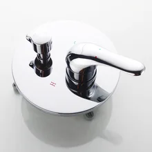 Гостиничная кровать в комнату и для завтрака скрытый душевой набор корпус медный однофункциональный смесительный клапан Круглый встроенный ящик водяной клапан