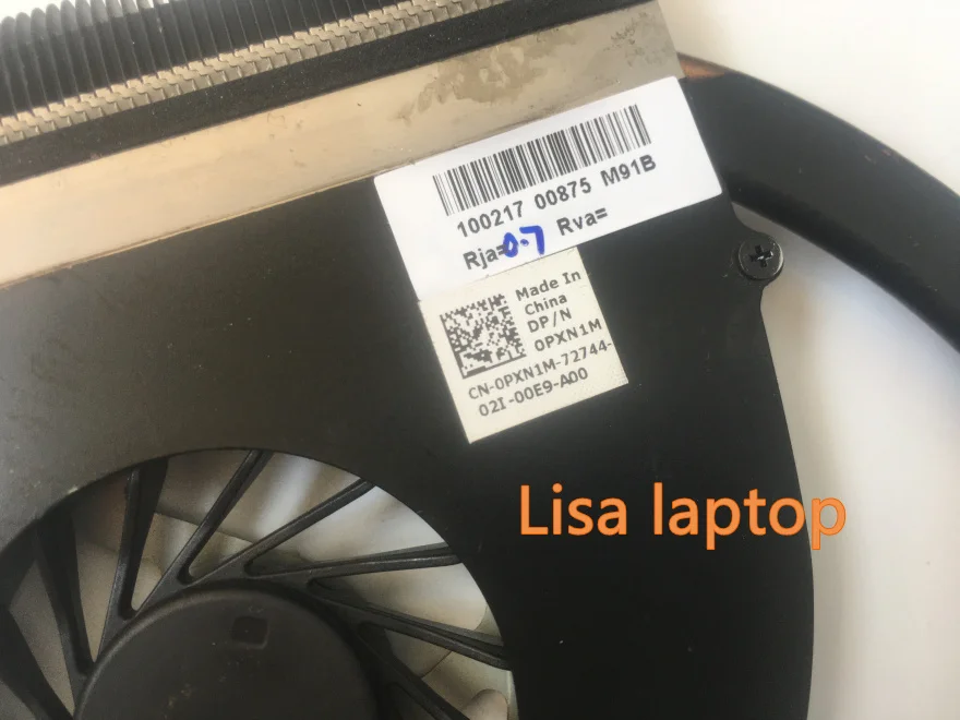 OEM Dell Vostro 3700 вентилятор охлаждения Радиатор PXN1M CN-0PXN1M 60.4RU17.001