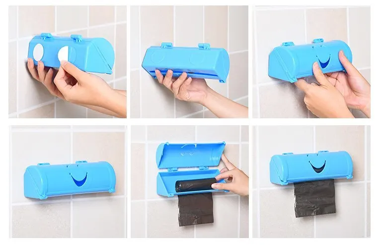 1 шт. Hifuar Simle форма мешок для мусора коробка для хранения Настенный Lastic мешки для мусора контейнер для хранения кухня ванная комната Органайзер инструмент