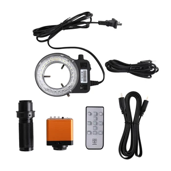 

41MP HDMI USB Industrial Electronic Digital Video Microscope Camera C Mount Lens Kit for Phone DIY Repair JDH
