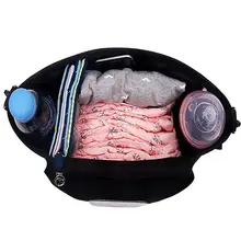 

Nappy Mummy Diaper Bag Hook Baby Carriage Waterproof Baby Stroller Organizer Bag Large Capacity Stroller Accessories Travel Cute