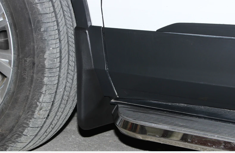 For Tiguan Second Generation 4pcs Car Fender Flares Front Rear Splash Guards Mud Flaps Mudguards Car accessories