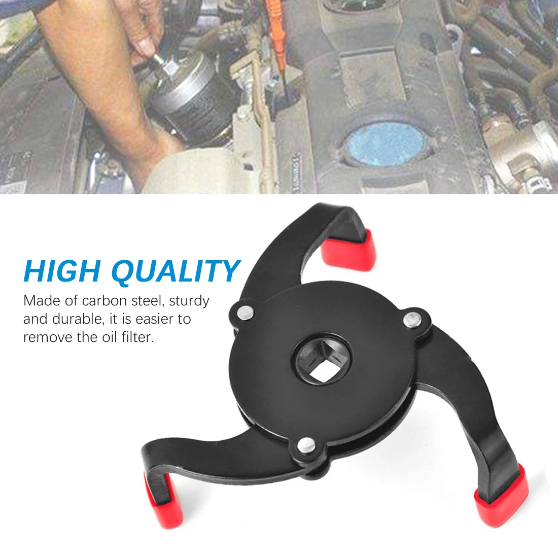 High Quality Universal Oil Filter 3 Jaw Remover Tool Cars Oil Filter