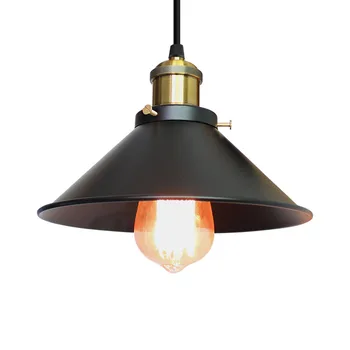 

E27 Modern Simple Vintage Decor Kitchen Fashion Iron Structure Craft Hanging Party Bar Ceiling Pendant Shade